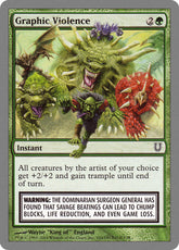 Graphic Violence - Magic: The Gathering - MoxLand